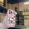 Sanrio TK Наждачная бумага Милый розовый чехол для телефона для Apple 16