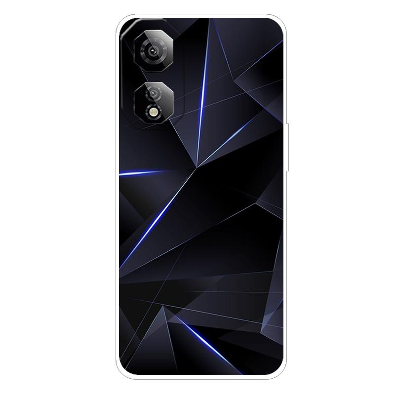Для ZTE Nubia Neo 2 5G Чехол Фэнтези Градиент Прозрачный Корпус Телефона Для Nubia Neo2 5G Z2352N Мягкая Противоударная Задняя Крышка Funda
