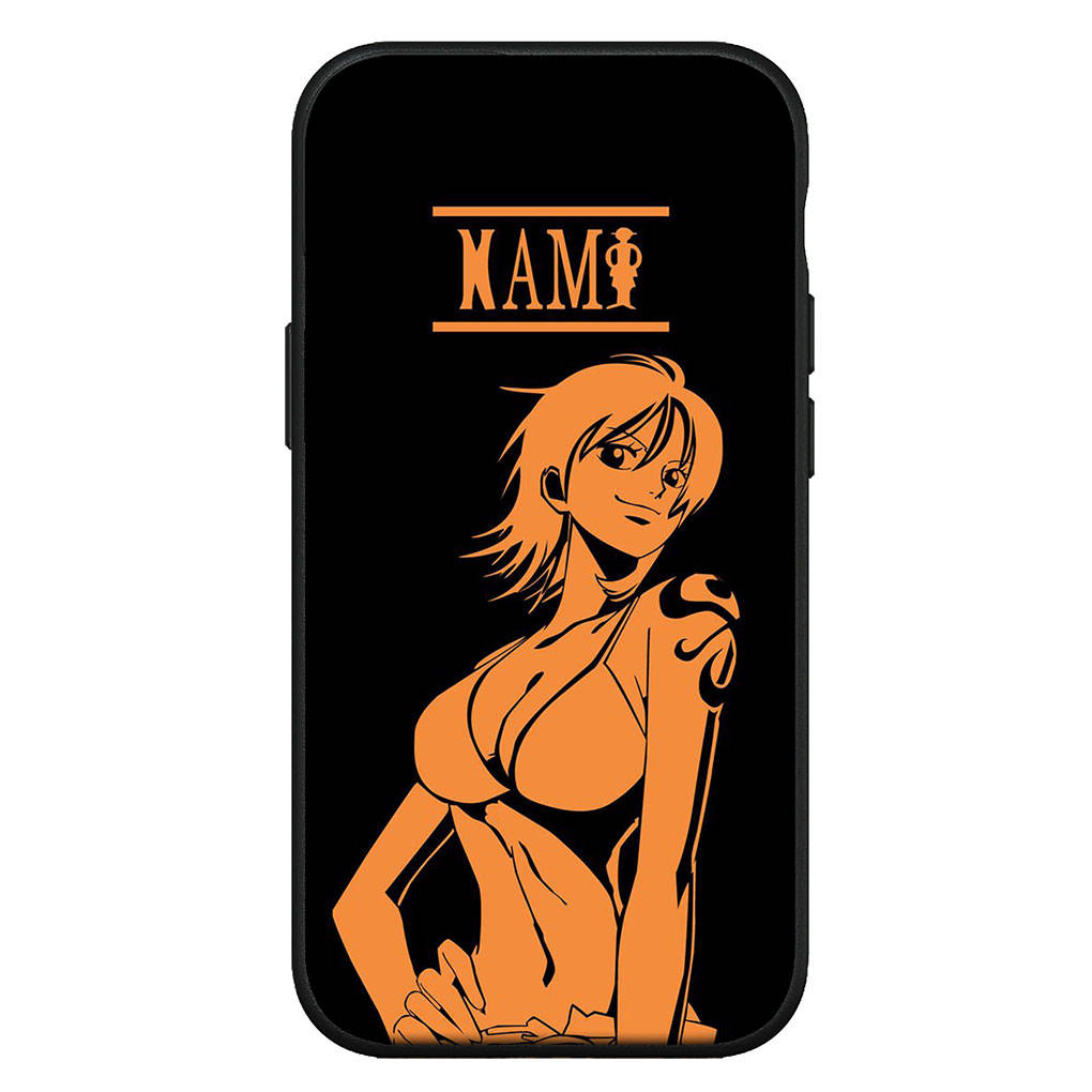 Чехол для iPhone 16 15 Xiaomi Redmi Note 14 13 12 11 Pro Max X 8 9 16e Samsung Galaxy S25 S24 S23 Moto E15 OPPO Huawei Nami One Piece Luffy Чехол для телефона