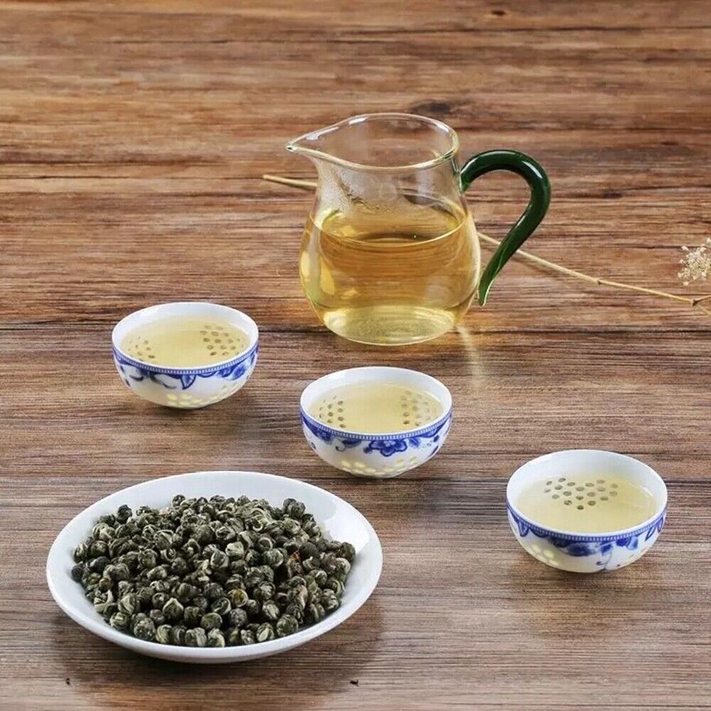 Premium Pearl Jasmine Dragon Ball Tea Loose Leaf Organic Green Tea 125g