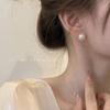 2025 Retro-Inspired Imitation Pearl Earrings: Niche Light Luxury Ear Studs & Pendants