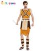 Flintstones Original Costume Viking Couple Savage Funny Costume Native American Costume