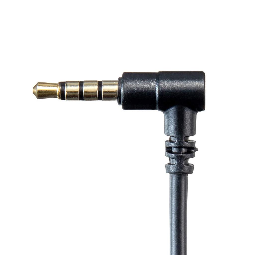 Sanwa Supply Wired Headset with Mini Plug and Unidirectional Microphone for and PCs 4-Pole Tablets, Smartphones, (MM-HS406BK)