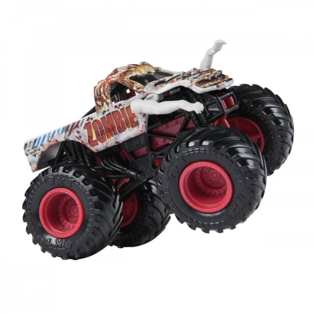 Monster Jam 2024 Series 37 Diecast 1:64 Scale Monster Truck, Zombie Legacy Truck.