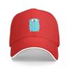 New Go Golang Gopher Cap Fashion Casual Baseball Caps Adjustable Hat Hip Hop Summer Unisex Baseball Hats Customizable Polychroma