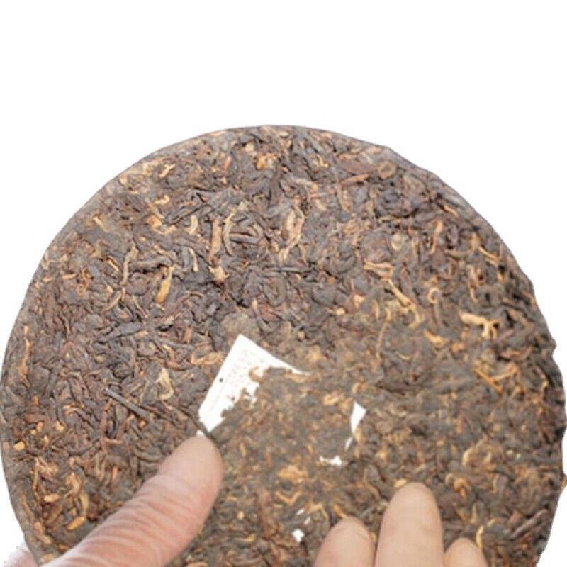 Чай пуэр Yunnan Wishful Pu-erh Cake Organic Class, приготовленный в духовке, полезный напиток, 357 г