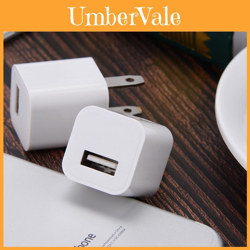 Универсальный USB-адаптер-зарядное устройство 5V 1A для смартфонов и мелкой бытовой техники с сертификацией FCC CE