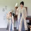 Элегантный летний набор Hanfu в ретро-стиле большого размера для женщин