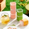 Форма для кубиков льда DIY, лоток, герметичная, многоразовая, для летних холодных напитков