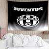 Juventus FC Logo Tapestry for Bedroom Aesthetic Classroom Tapestries Wall Hanging for Living Room Dorm Office,Ideal Creative Gift