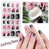 Acrylic Detachable Nails Art Stick On Nails Press On Nails False Nail Tips Full Cover Fake Nails
