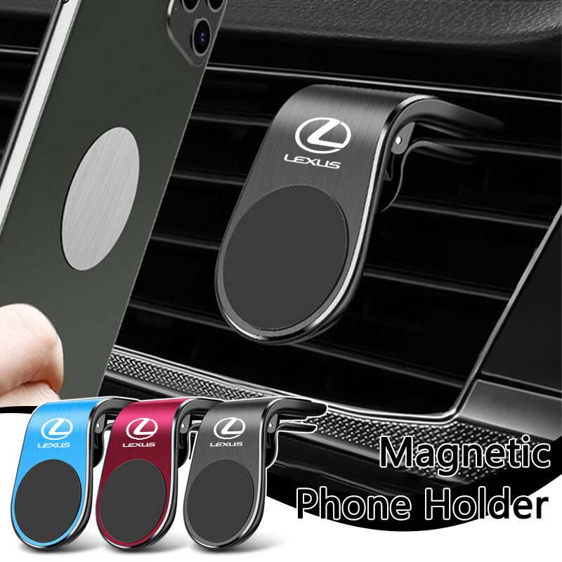 2026 Hot Interior Stickers Magnetic Car Phone Holder Metal Stand For Lexus F SPORT ES RX NX LS UX LM LX GX LC RZ IS CT GS RC HS PS3