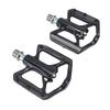 2 шт. Велосипедные педали Карбоновое волокно DU Герметизированные 3 подшипника Противоскользящие Легкие Плоские платформенные Велосипедные педали для Дорожных и Горных велосипедов