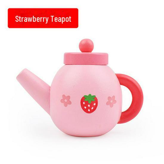 Игровой деревянный кухонный набор Yiwang включает в себя сковороду и кастрюлю для приготовления еды Qieqi Le.