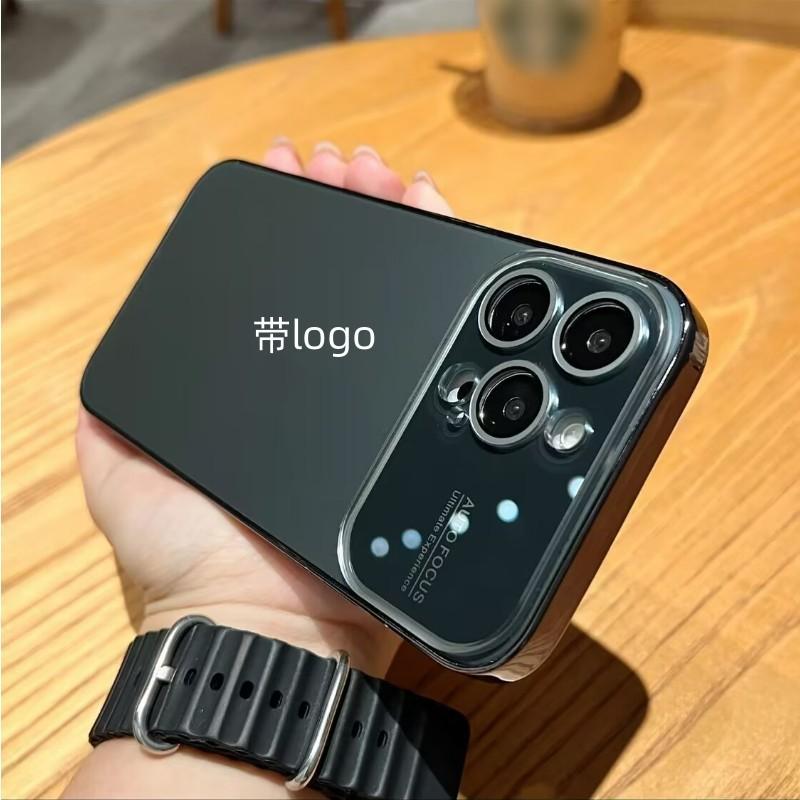 Применимо к iPhone11PROMAX чехол для мобильного телефона с большим окном гальваническое покрытие матовый Apple 11 встроенные защитные очки чехол 11