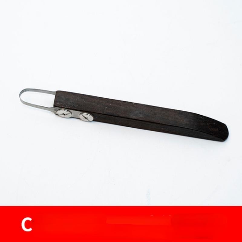 Pottery Tool Trimming Scraper Replaceable Head Ring Scraper DIY Ceramic Texture Carving Clay Sculpture Scraping Trimming Tool