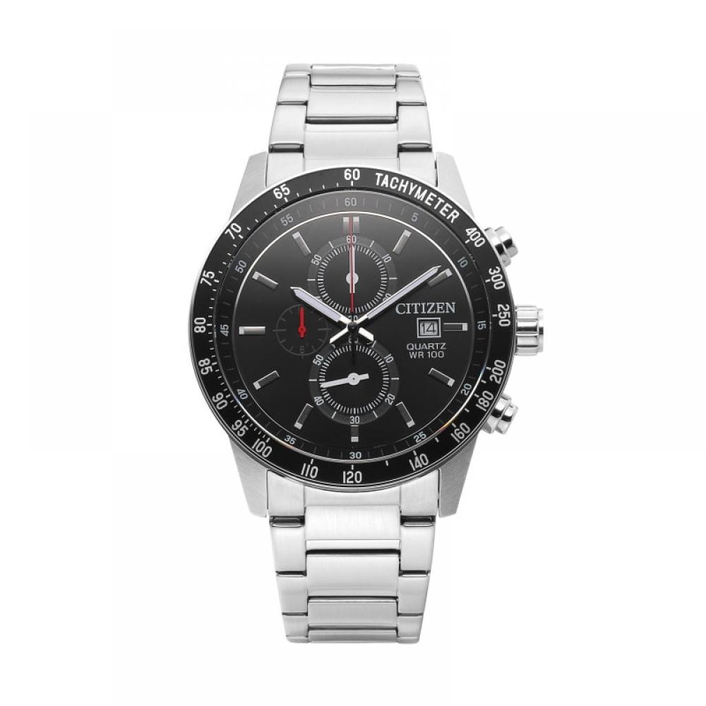 Citizen An3600 59e Chronograph Tachymeter Мужские металлические часы