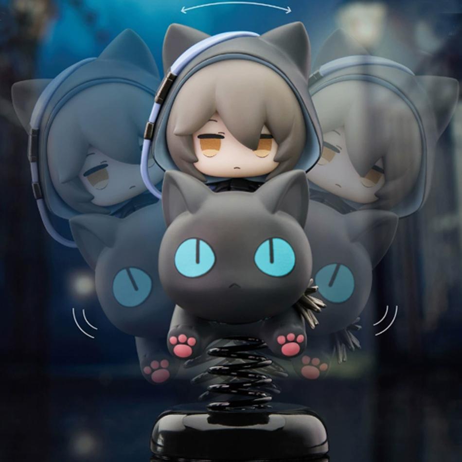 Подарок APEX-TOYS Arknights Счастливый Шейк Фантом Q-версия Качающаяся Музыкальная Аниме Фигурка ПВХ Модель Коллекционная для Мальчиков
