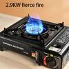Camping Stove Outdoor Cooking Burner High-Temperature Resistant Travel Use 2900W BBQ Butane Gas Burner Stove