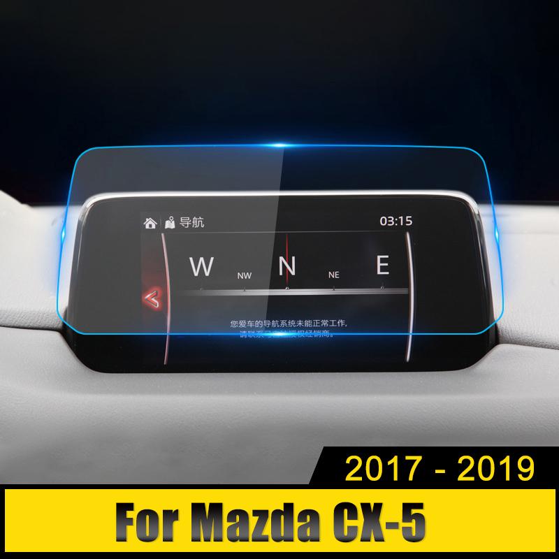 Для Mazda CX5 CX-5 CX 5 KF 2018 2017 аксессуары автомобильный GPS-навигатор защитная пленка из закаленного стекла наклейка на ЖК-экран