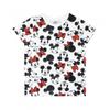 Girls Mickey & Minnie Mouse All-Over Print T-Shirt