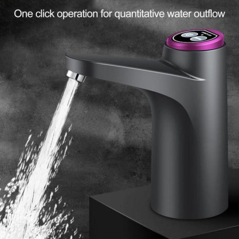 Электрический диспенсер для воды в бутылке на 5 галлонов, более быстрая откачка, водяной насос, зарядка через USB, портативный диспенсер для кувшина для воды