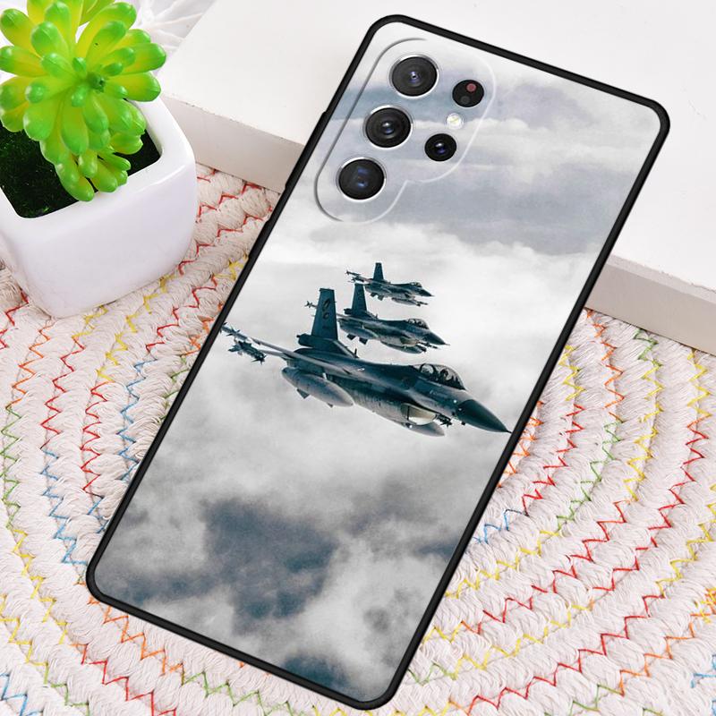 Чехол для телефона 'Истребитель в небе' для Samsung Galaxy note 10 pro S26 Ultra S23 S24 FE S25 S21 S22 PLUS ударопрочный