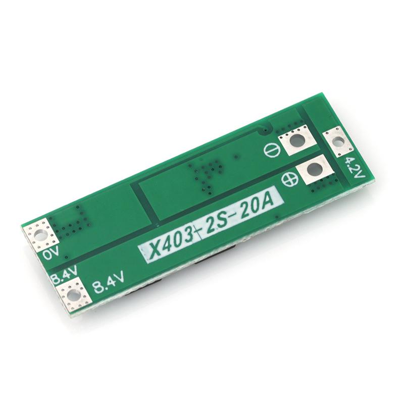2S 20A 7.4V 8.4V 18650 Lithium Battery Protection Board/BMS Board Standard/Balance For DIY