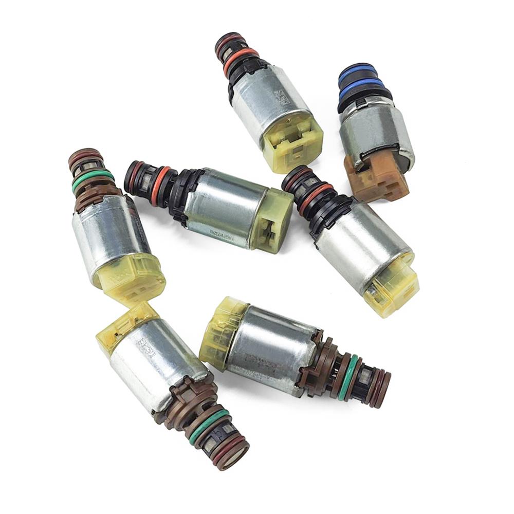 7PCS 6R80 Комплект соленоидов корпуса клапана трансмиссии для Ford F-150/Expedition