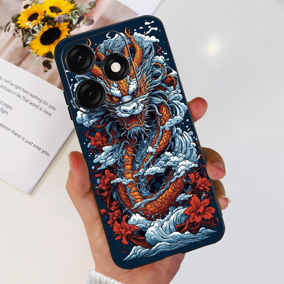 Чехол для Tecno Spark 20C BG7n BG7 Стильный окрашенный чехол Мягкий ТПУ Матовый чехол для телефона Для Tecno Spark 20 Pro Plus Spark20 20C Бампер