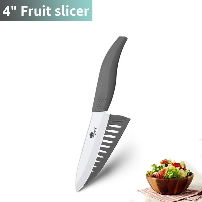 Керамические ножи Кухонные ножи 3 4 5 6 дюймов Нож шеф-повара Нож для хлеба Белое циркониевое лезвие Многоцветная ручка Высокое качество