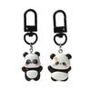 Милый маленький брелок в виде панды, милый универсальный рюкзак, украшения, аксессуары, креативные простые кулоны, подарки