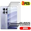 3PCS Full Screen Curved Tempered Glass Screen Protector For Xiaomi Redmi Note 14 4G 5G Note 14 Pro+ Plus Redmi Note 14 5G Pro 4G 5G
