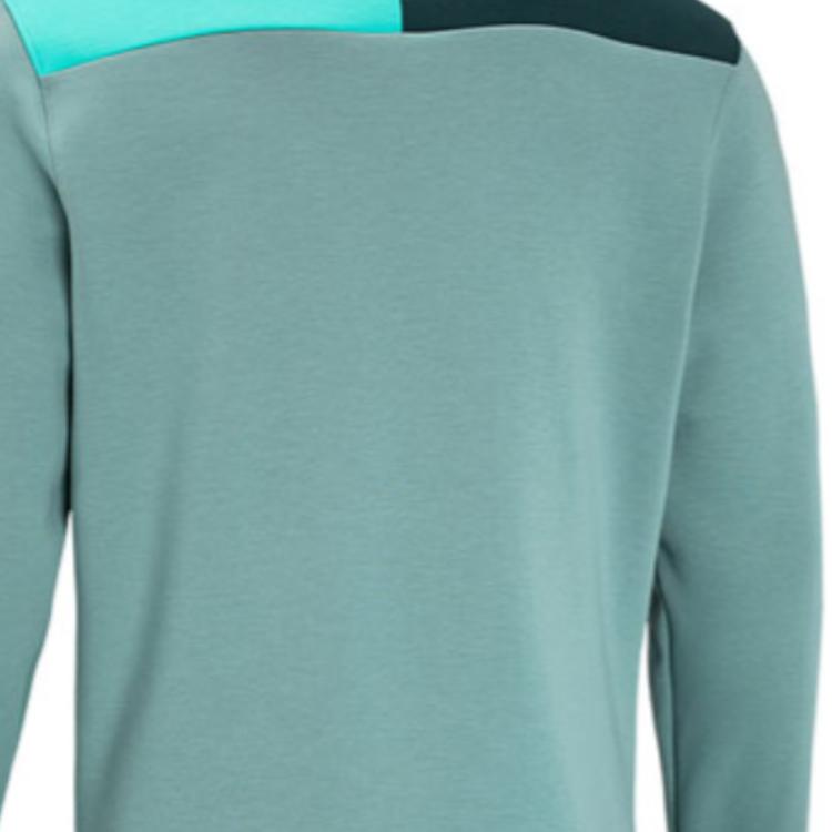 Under Armour Трикотажная тренировочная толстовка Summit Series с круглым вырезом, мужская толстовка, зеленая 1370417-391