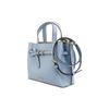 Michael Kors MK Emilia Золотой Логотип Буквы Пряжка Фурнитура Портфель Ручной Плечевой Сумка-кроссбоди Маленькие Женские Сумки Синий 35F0GU5S5T-487