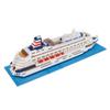 Пассажирский корабль Kawada Nanoblock Asuka II 1440 деталей 8 x 8,6 x 28 см для детей от 12 лет, интерьер, хобби NBM-043