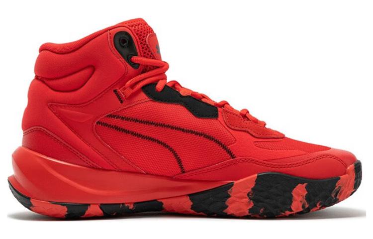 Men's Sneakers PUMA Playmaker Pro Mid 'Red Black