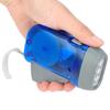 3 LEDs Hand Pressing Flashlight Traveling Torch Light Manual Generator Lamp Gift