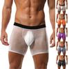Men's Boxer Underpants, Ice Mesh Breathable Underpants, Sports Extension, Reverse Crotch Shorts