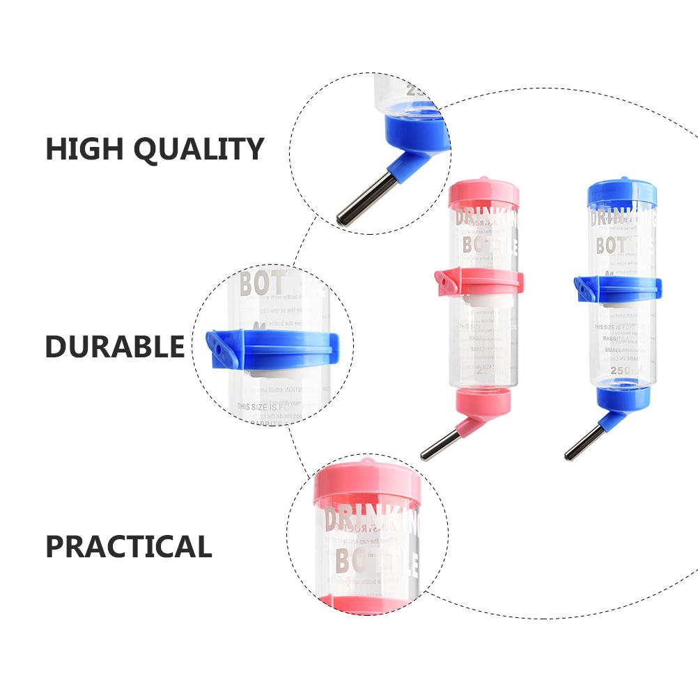 Маленький питомец питьевой фонтан грызун контейнер клетка бутылка кролик диспенсер для воды подвесной шиншилла