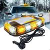 Roof Top Strobe Lights 48LED Emergency Safety Hazard Warning Light LED Flashing Light Bar Magnetic Mount for 12V 24V Car Truck