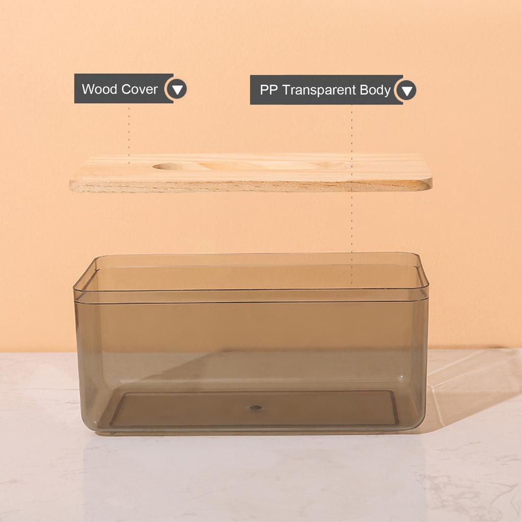 Диспенсер для бумажных полотенец, деревянная коробка для салфеток, держатель крышки, столешницы, коробка для туалетных салфеток для ванной комнаты, салфетка