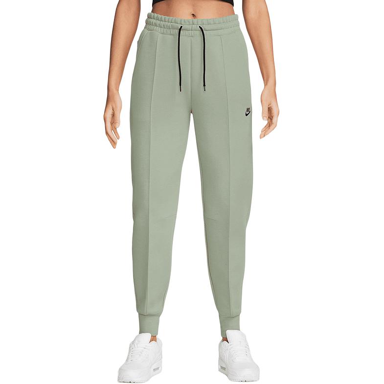 Nike FW24 AS W NSW TCH FLC MR JGGR напечатанный логотип повседневные дышащие трикотажные спортивные брюки женские брюки зеленые FB8331-370