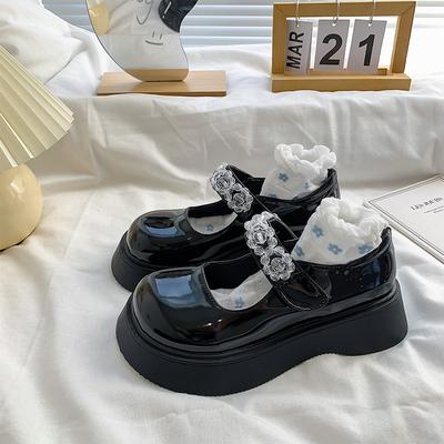 Японские Jk с большой головой, маленькие кожаные туфли, милые и крутые нишевые весенне-летние туфли с тонкой толстой подошвой, французские туфли Мэри Джейн, Англия