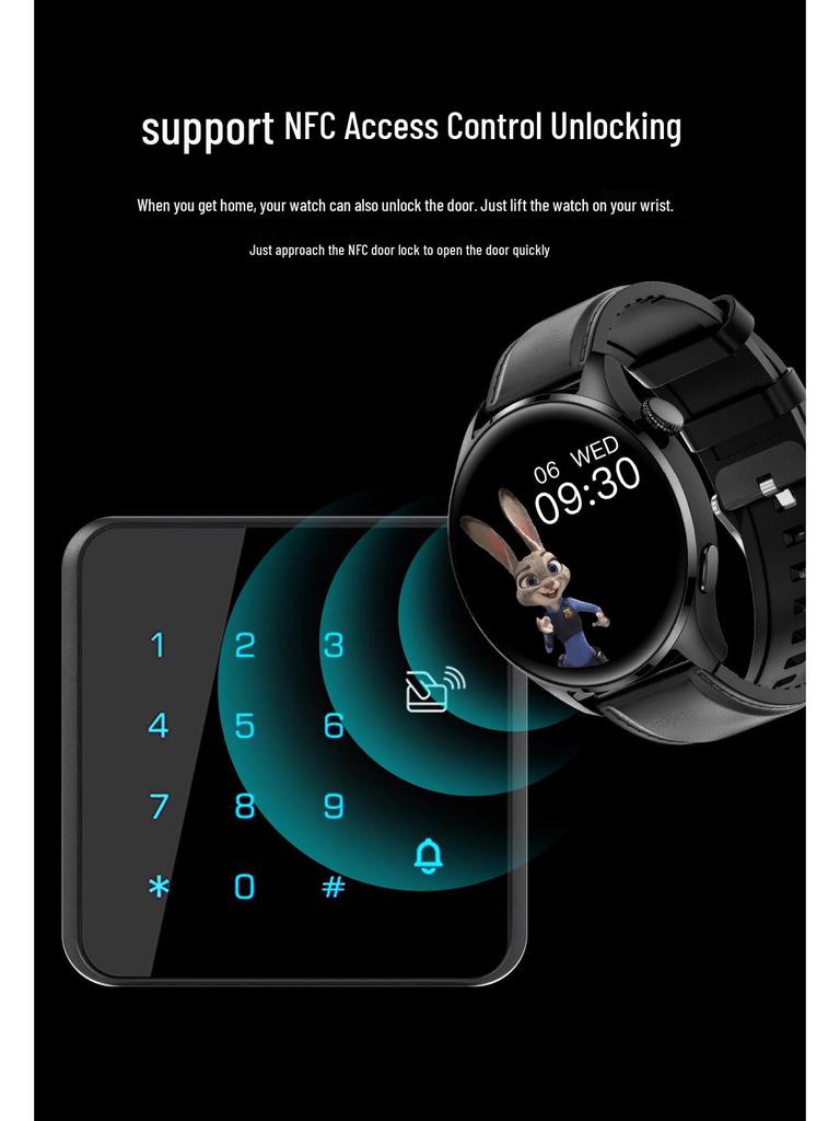 Умные часы GT5Pro: Многофункциональные мужские и женские NFC-издание с ответом на звонки