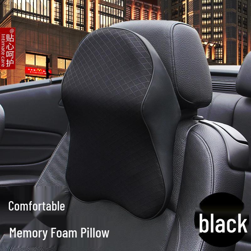 Universal Memory Foam Car Neck and Waist Support Pillow
