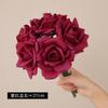 Simulated moisturizing handle bundle curled corner rose ins European home furnishing hotel decorative flower arrangement ornament moisturizing rose