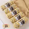 500g Gradient Dyed Colorful Yarn, Rainbow Yarn with Multiple Colors,