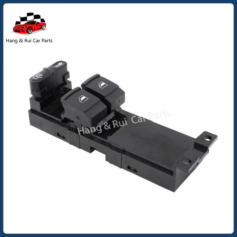 1J3959857A Red Green Chrome Power Window Switch For VW Bora Golf Jetta MK4 Passat Seat For Skoda Fabia Octavia 1J3959857