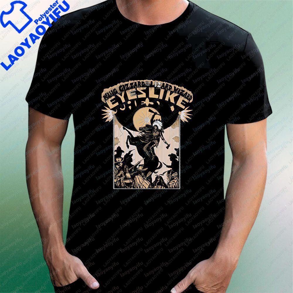King Gizzard and The Zirard Wizard Summer Loose Trend Unisexs and WoUnisexs Universal Pattern LargeSized Comfortable TShirt